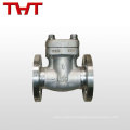 Válvula de retenção de aço inoxidável de alta pressão de uso industrial